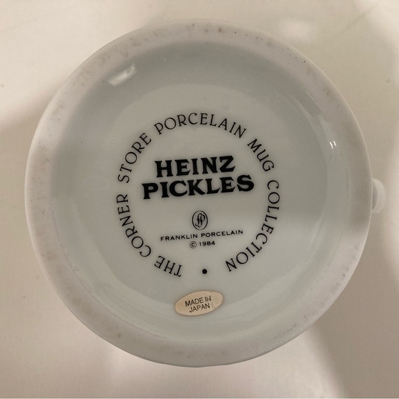 THE CORNER STORE PORCELAIN VINTAGE MUG COLLECTION HEINZ PICKLES MUG - 8oz - Picture 5 of 5